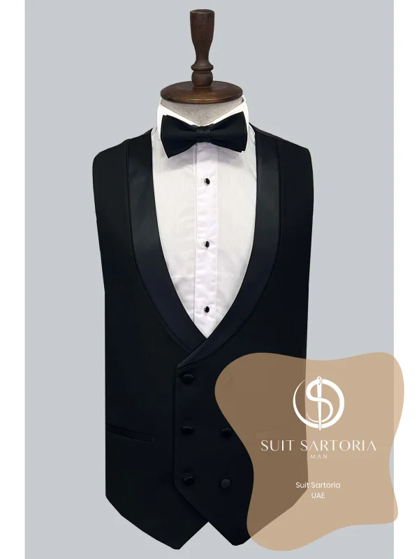 Suit Sartoria Black Tuxedo