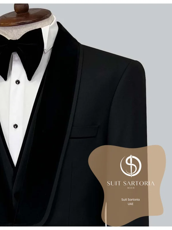 Suit Sartoria  Black Tuxedo