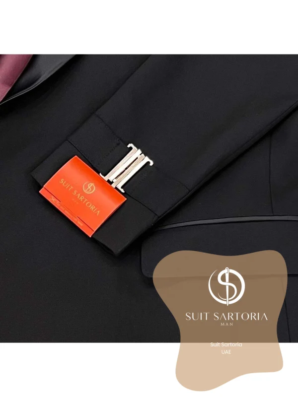 Suit Sartoria Black Tuxedo