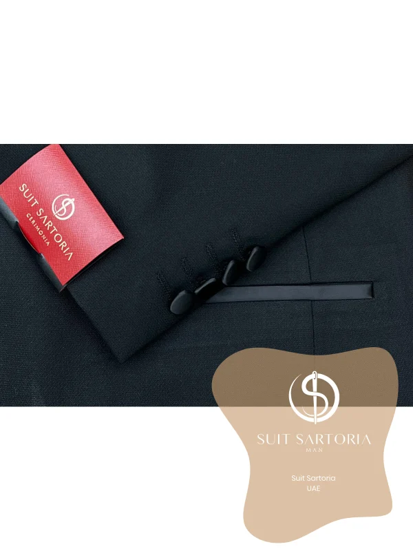 Suit Sartoria Black Tuxedo