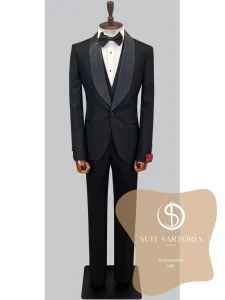 suit sartoria uae black tuxedo E9Nwxv