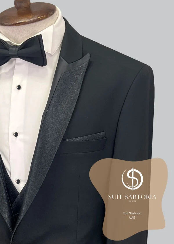 Suit Sartoria Black Tuxedo