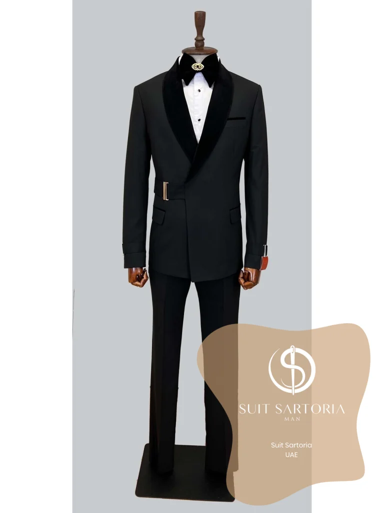 Suit Sartoria Black Tuxedo