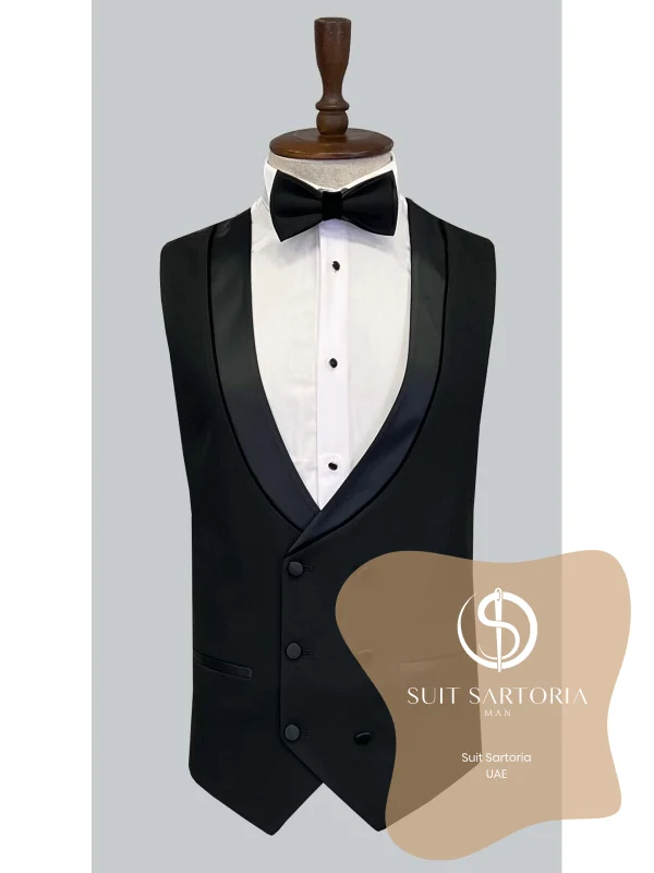 Suit Sartoria Black Tuxedo