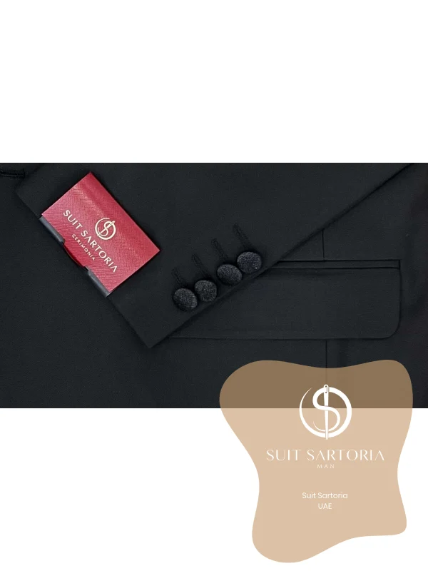 Suit Sartoria Black Tuxedo