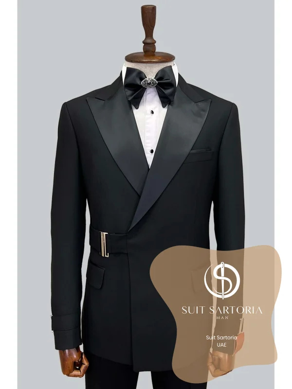 Suit Sartoria Black Tuxedo