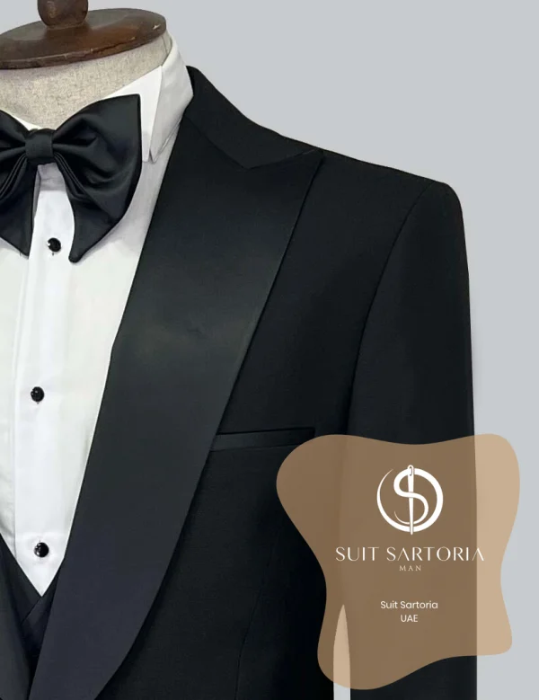 Suit Sartoria Black Tuxedo