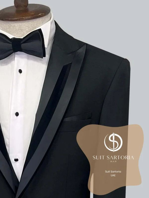 Suit Sartoria Black Tuxedo