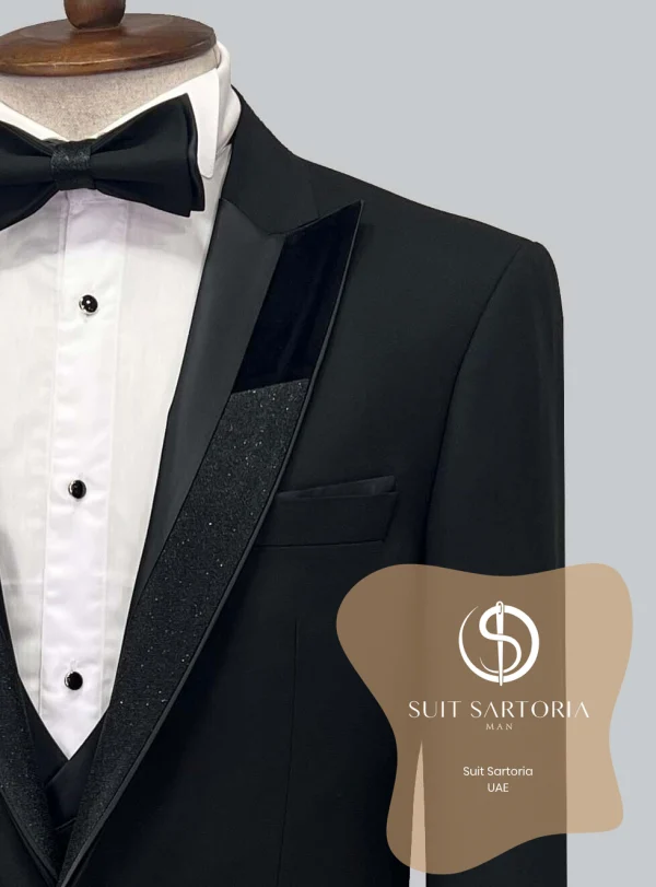 Suit Sartoria Black Tuxedo