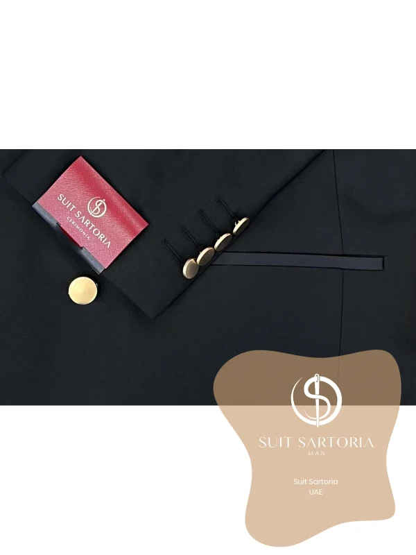 Suit Sartoria Black Tuxedo