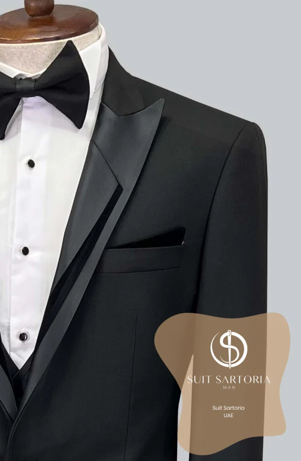 Suit Sartoria Black Tuxedo