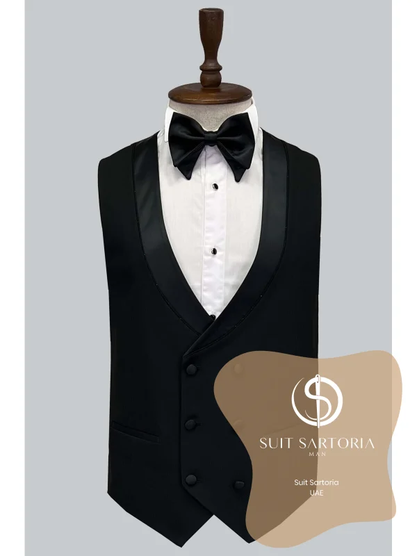 Suit Sartoria Black Tuxedo