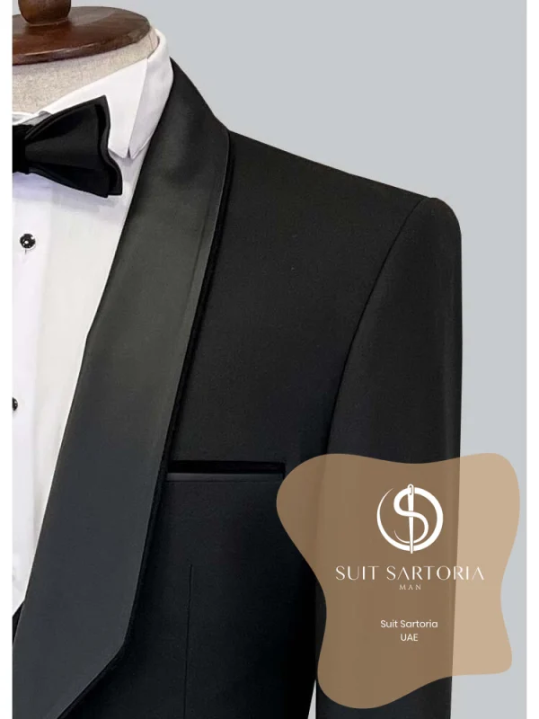 Suit Sartoria Black Tuxedo