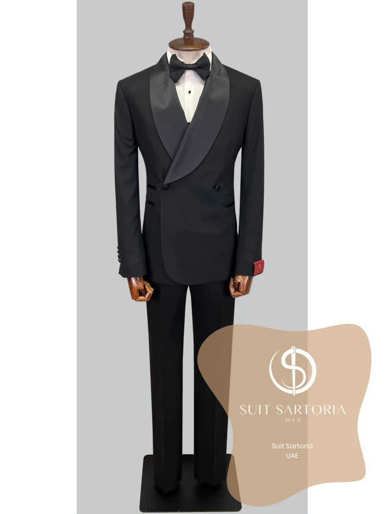 Suit Sartoria Black Tuxedo