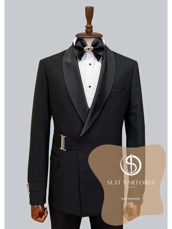 Suit Sartoria Black Tuxedo