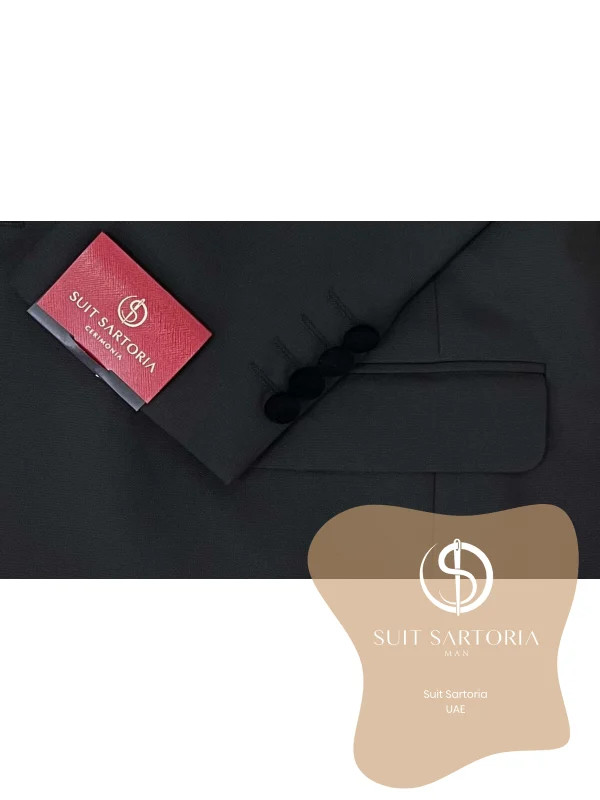 Suit Sartoria Black Tuxedo