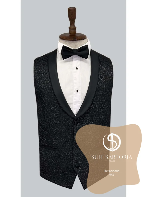 Suit Sartoria Black Tuxedo