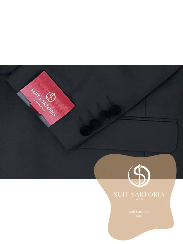 Suit Sartoria Black Tuxedo