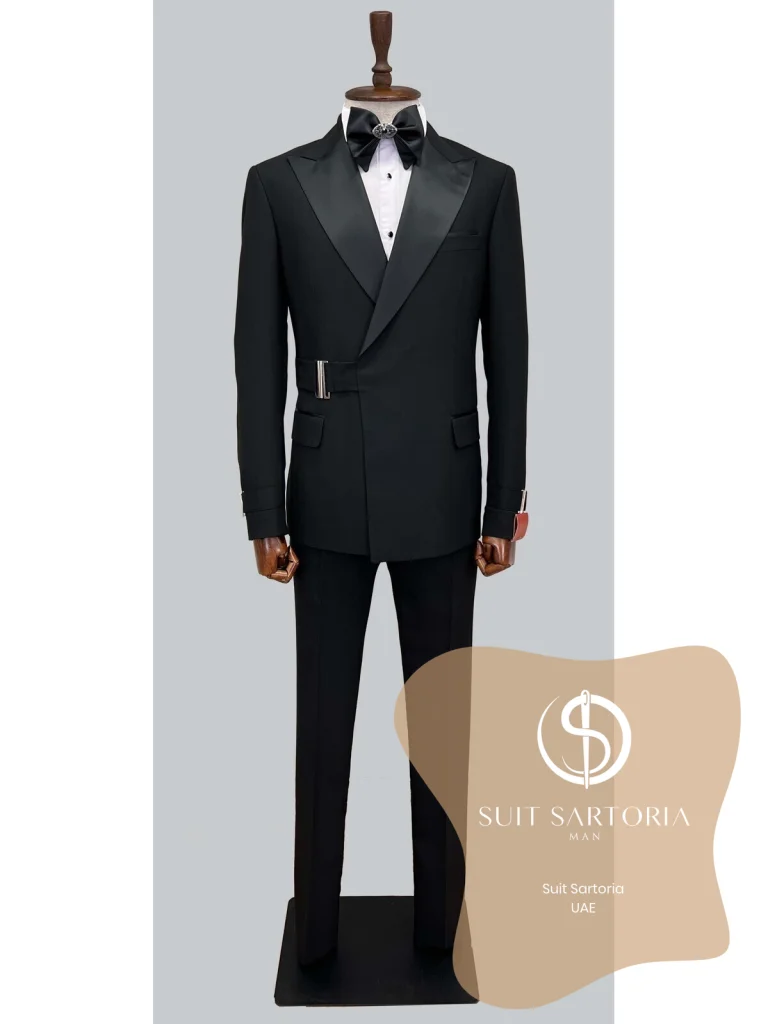 Suit Sartoria Black Tuxedo