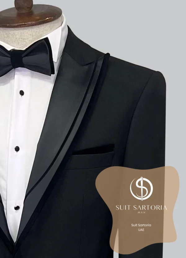 Suit Sartoria Black Tuxedo