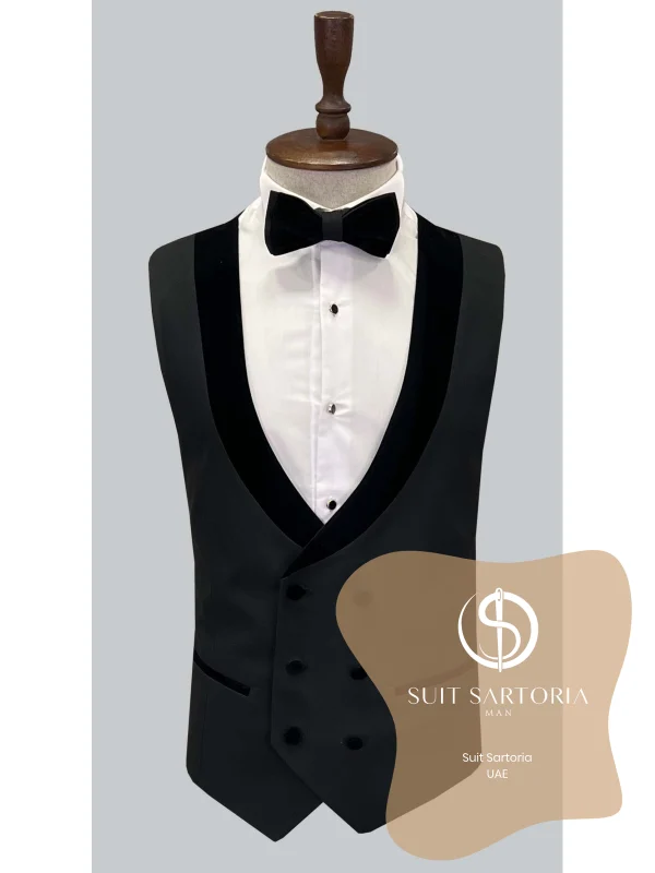 Suit Sartoria Black Tuxedo