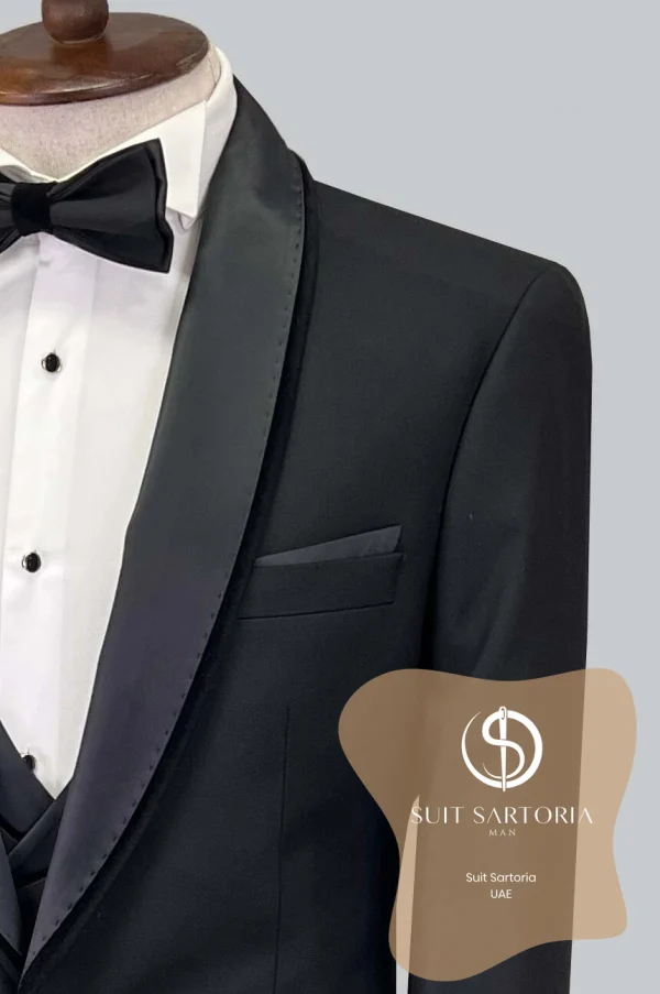 Suit Sartoria Black Tuxedo