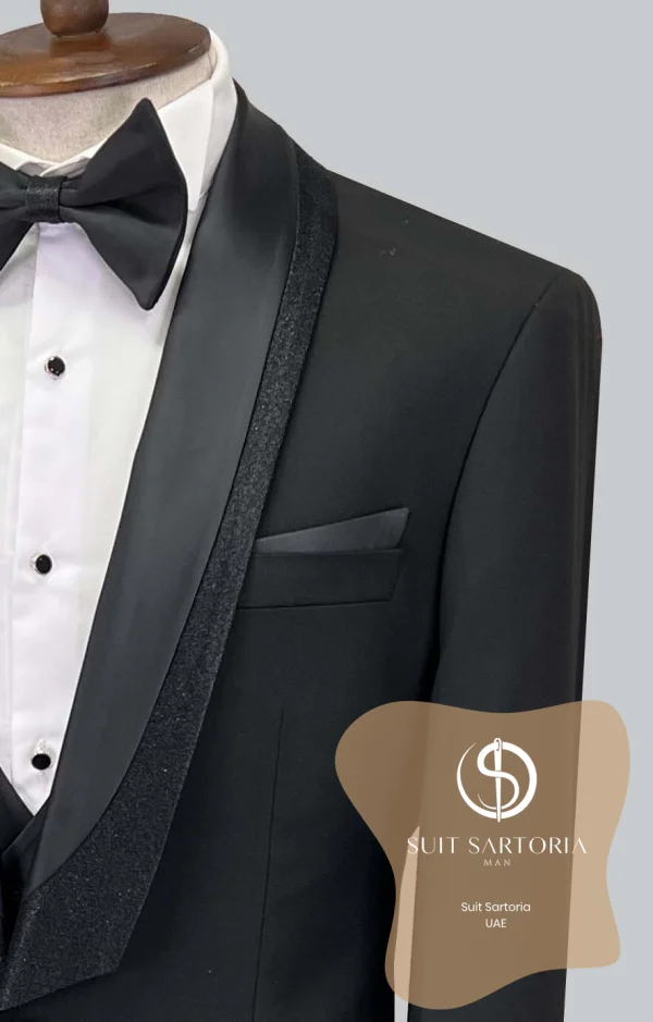 Suit Sartoria Black Tuxedo