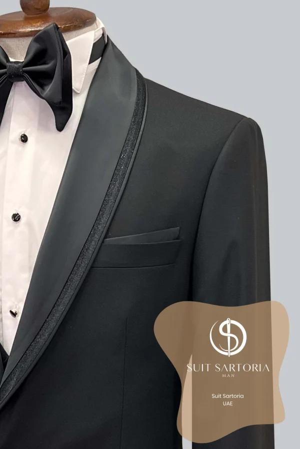 Suit Sartoria Black Tuxedo