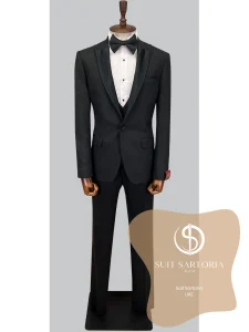 suit sartoria uae black tuxedo VUkpl1