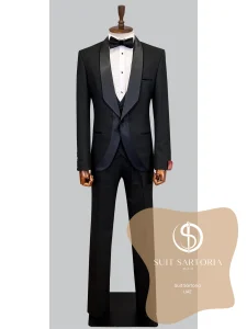 suit sartoria uae black tuxedo WOBlfH