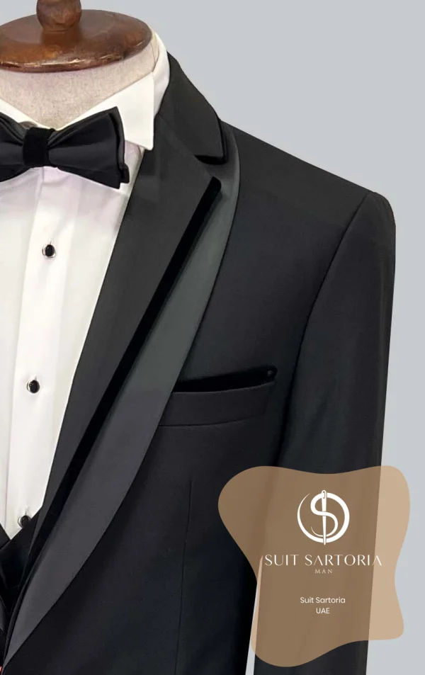 Suit Sartoria Black Tuxedo