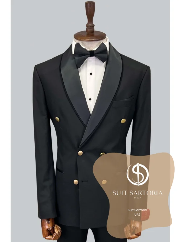 Suit Sartoria Black Tuxedo