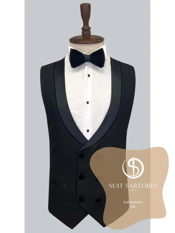 Suit Sartoria Black Tuxedo