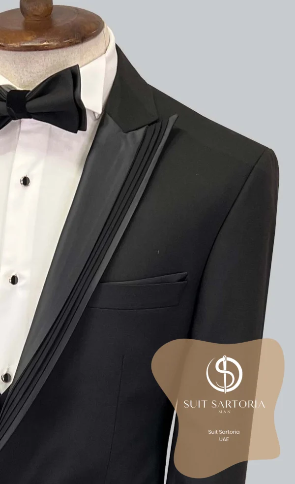 Suit Sartoria Black Tuxedo