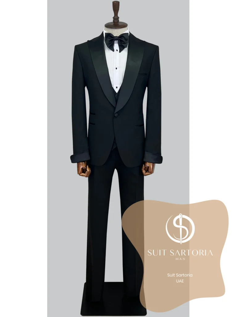 Suit Sartoria Black Tuxedo