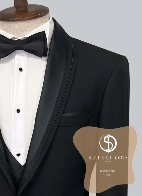 Suit Sartoria Black Tuxedo