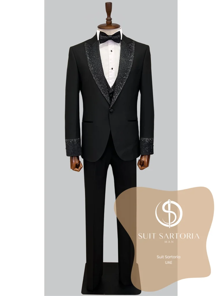 Suit Sartoria Black Tuxedo