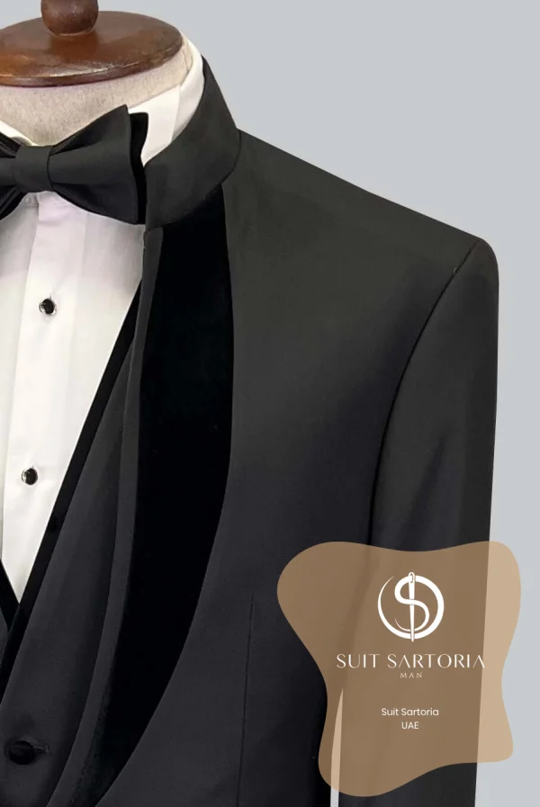 Suit Sartoria Black Tuxedo