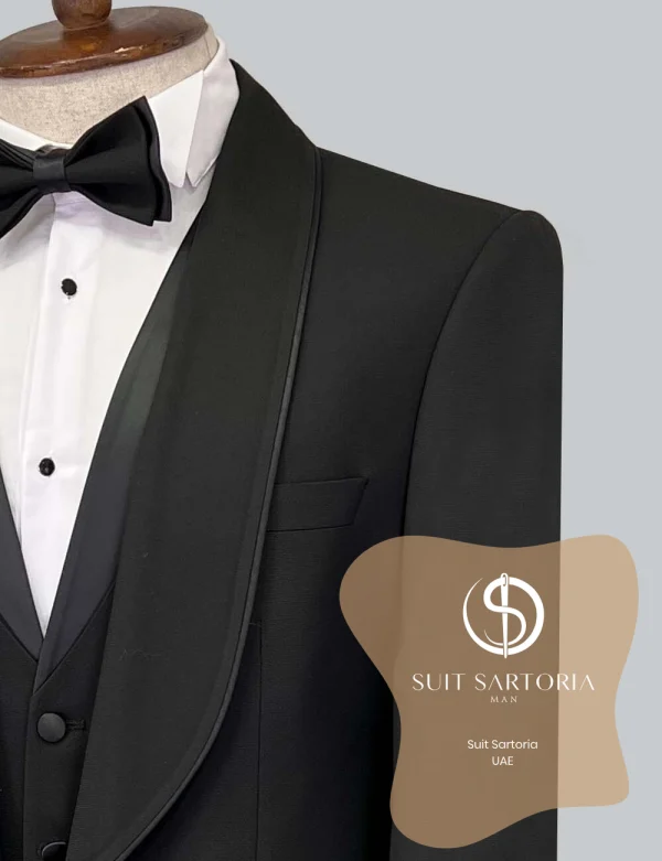 Suit Sartoria Black Tuxedo