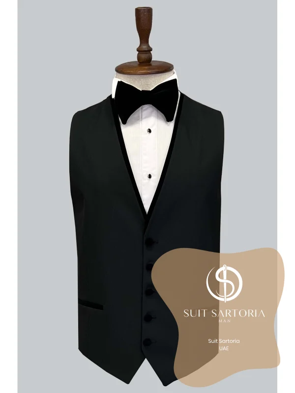 Suit Sartoria Black Tuxedo