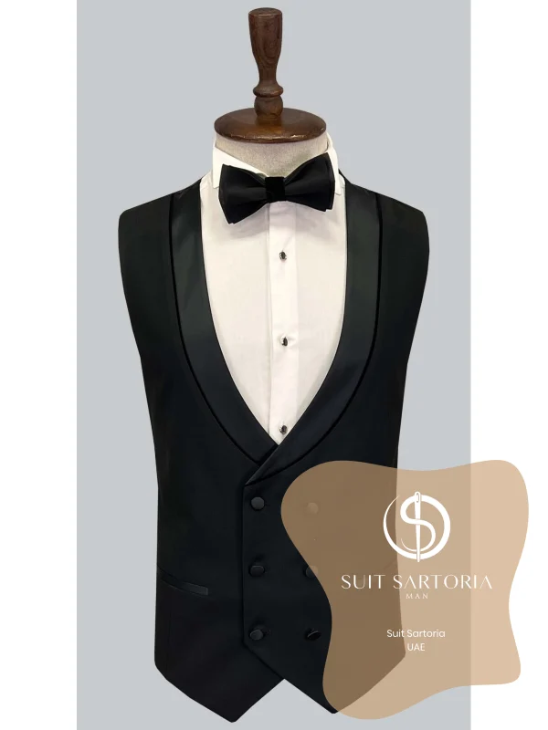 Suit Sartoria Black Tuxedo