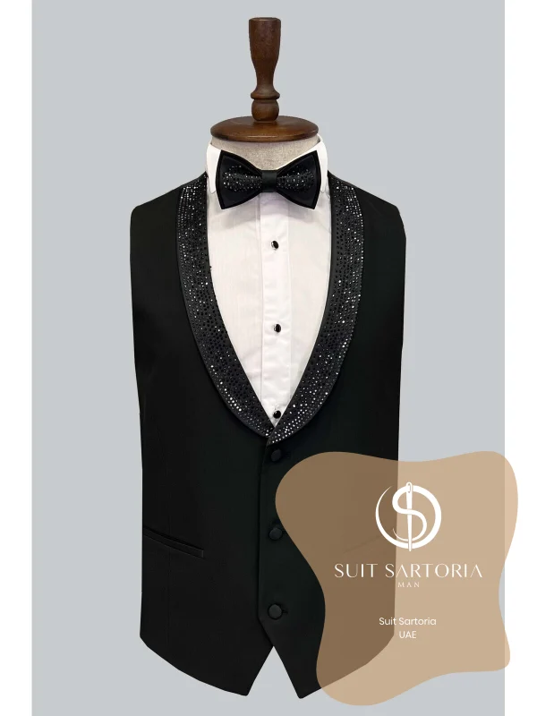 Suit Sartoria Black Tuxedo