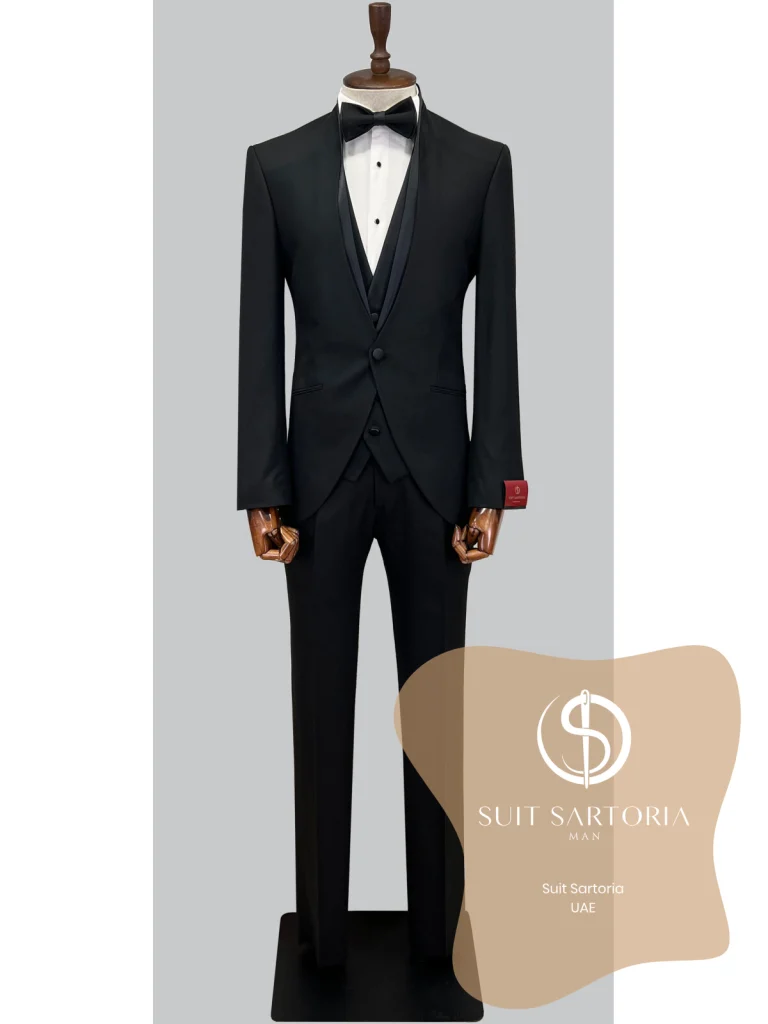 Suit Sartoria Black Tuxedo