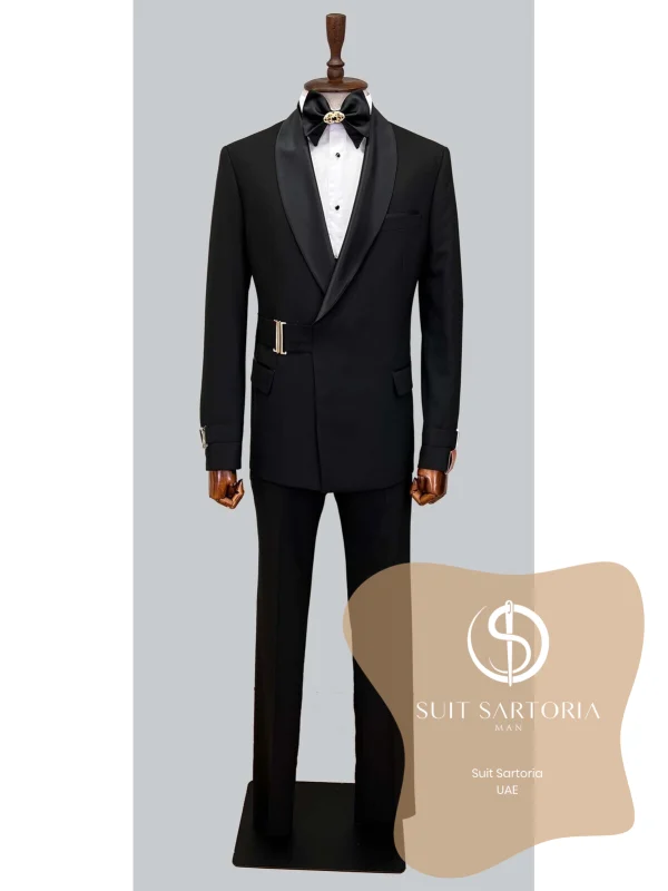 Suit Sartoria Black Tuxedo