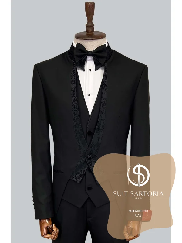 Suit Sartoria Black Tuxedo