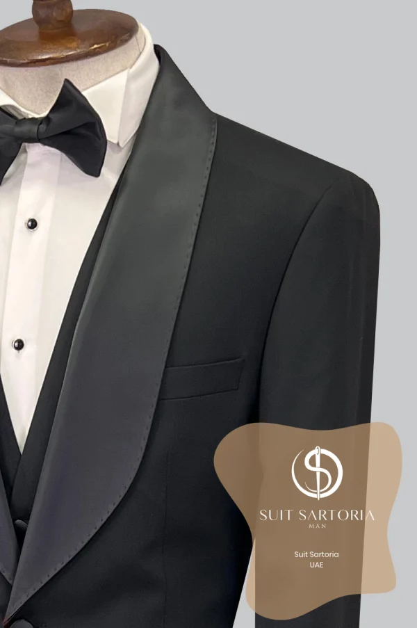 Suit Sartoria Black Tuxedo