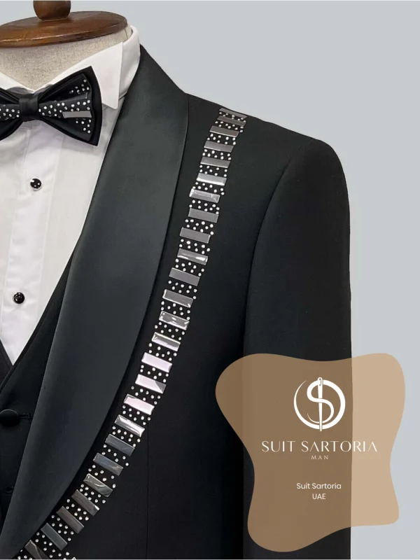 Suit Sartoria Black Tuxedo