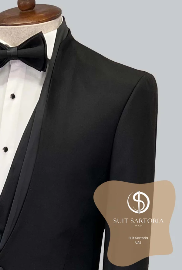 Suit Sartoria Black Tuxedo