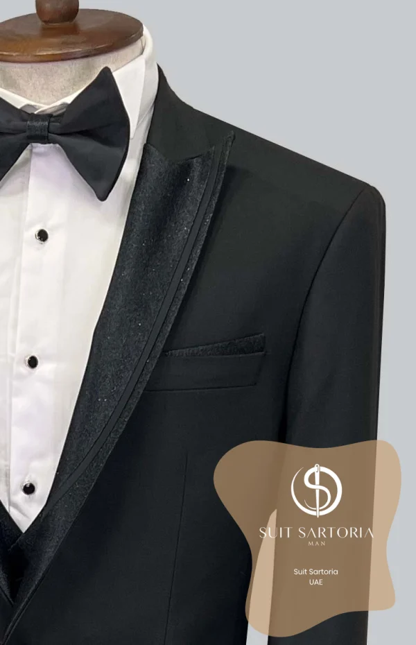 Suit Sartoria Black Tuxedo