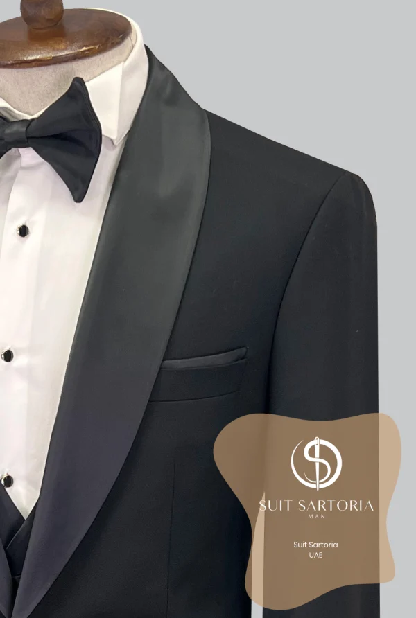 Suit Sartoria Black Tuxedo